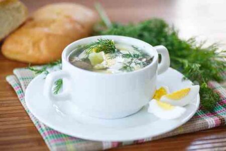 Cream of Sorrel Soup Recipe Image